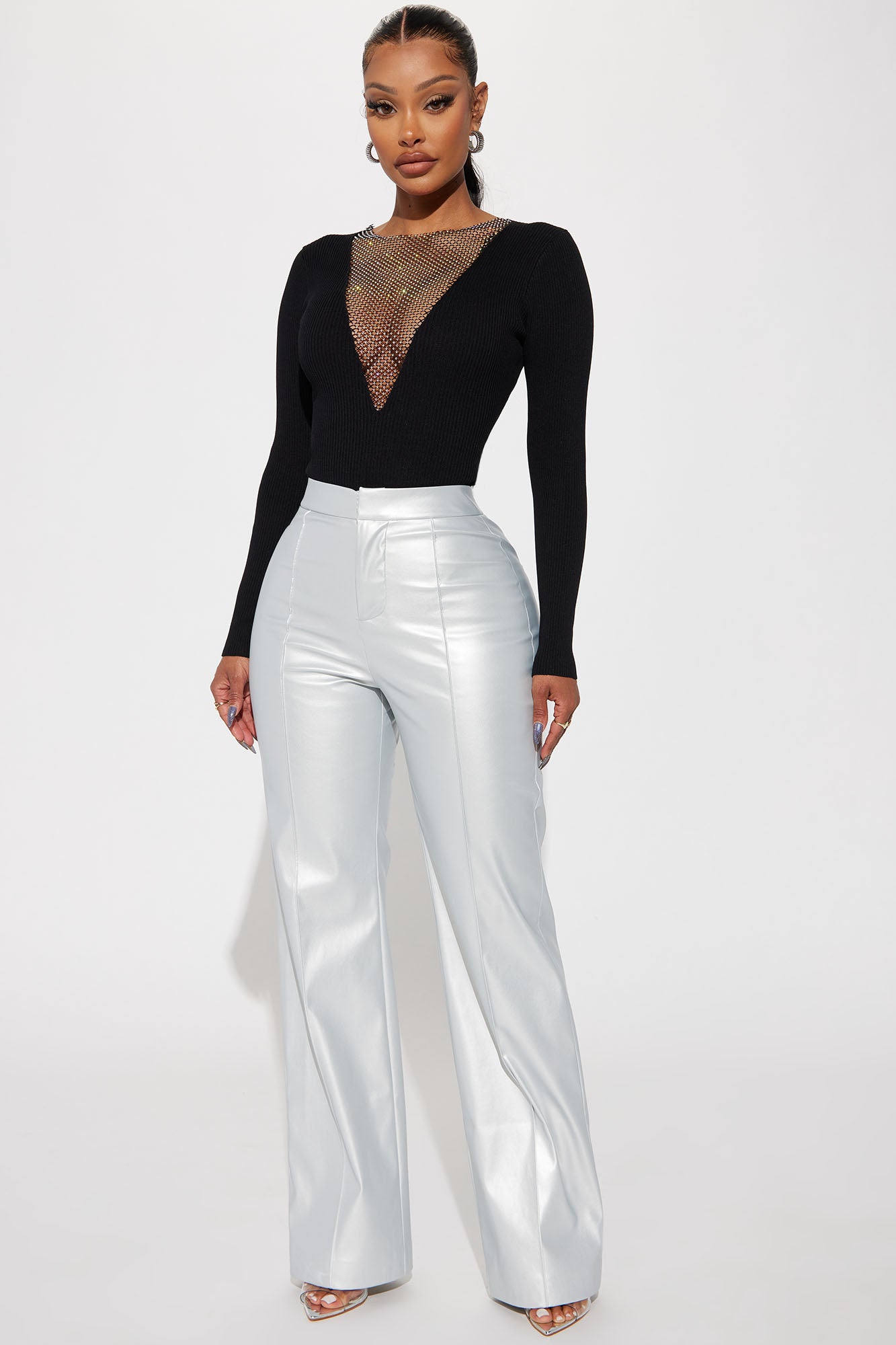 Silver Trousers | SheerLuxe