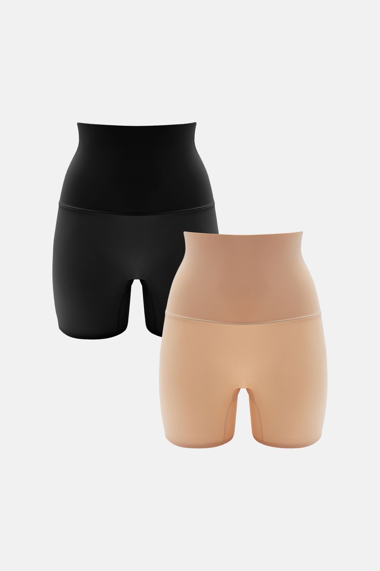 2 Pack Women's Shapewear Shorts High Waist Tummy Control Body