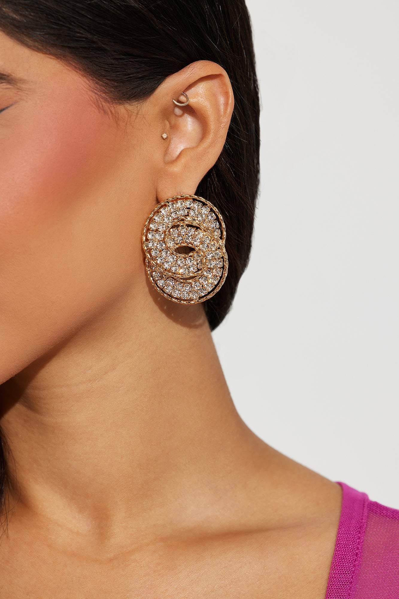 Full circle sale earrings