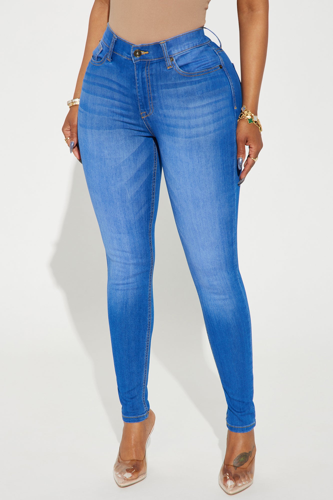 Size 14 2024 stretch skinny jeans