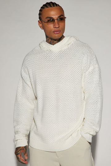 Heavy Ribbed Pullover Sweater - Grey, Fashion Nova, Mens Sweaters