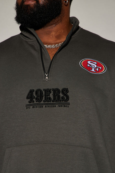 San Francisco 49ers Yarn Dye Hoodie - Heather Grey, Fashion Nova, Mens  Graphic Tees