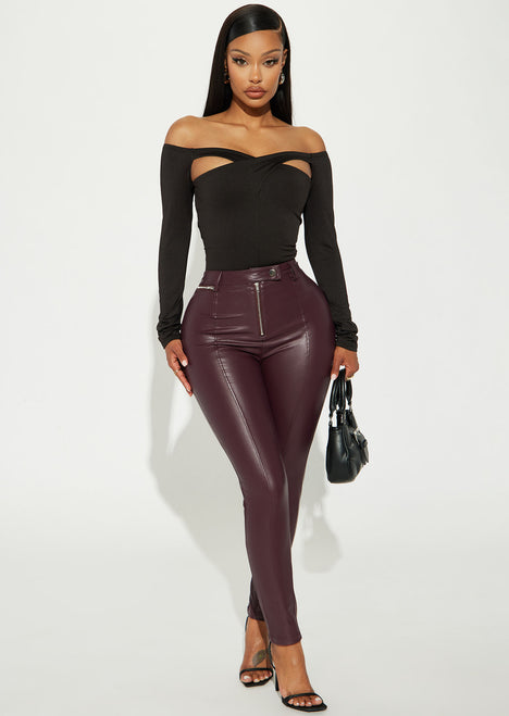 Treat You Right Ruffle Bodysuit - Black, Fashion Nova, Bodysuits
