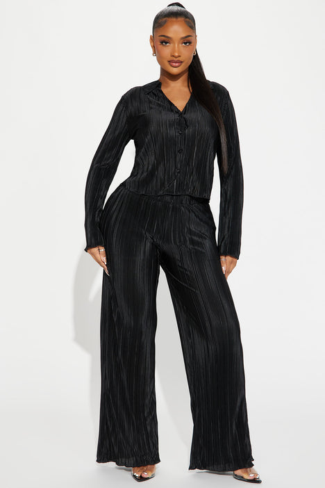 In Transit Ribbed Jumpsuit - Charcoal