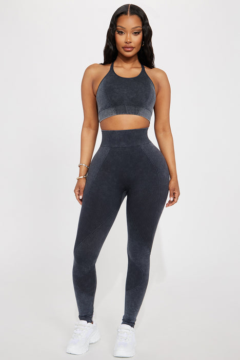 Dazani Active Legging - Sage, Fashion Nova, Nova Sport