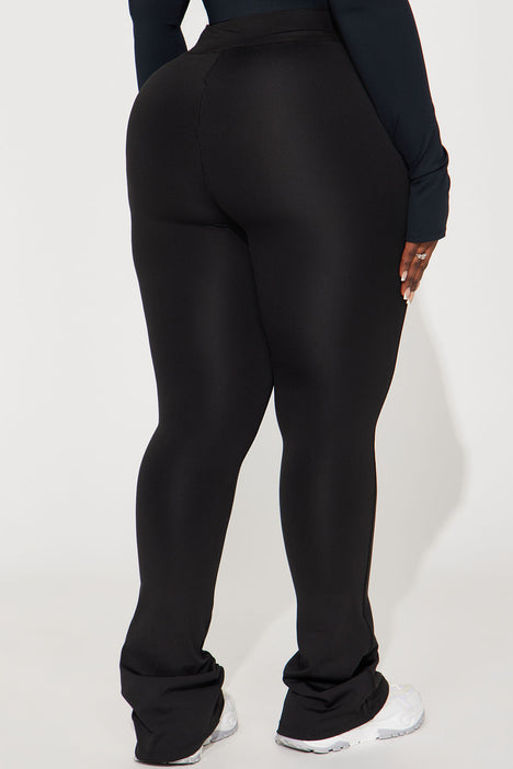 BANEGA Curve Large Size Pocket Zippered Firming Black Sports