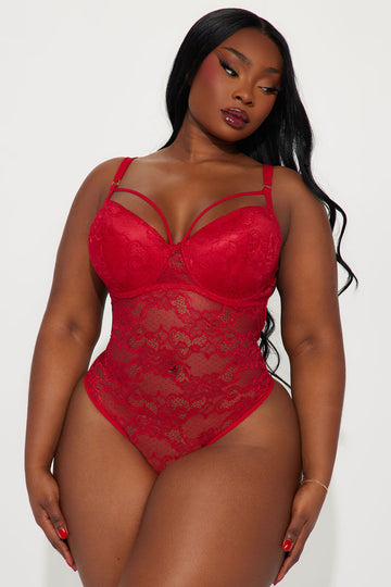 Red Plus Size Lingerie