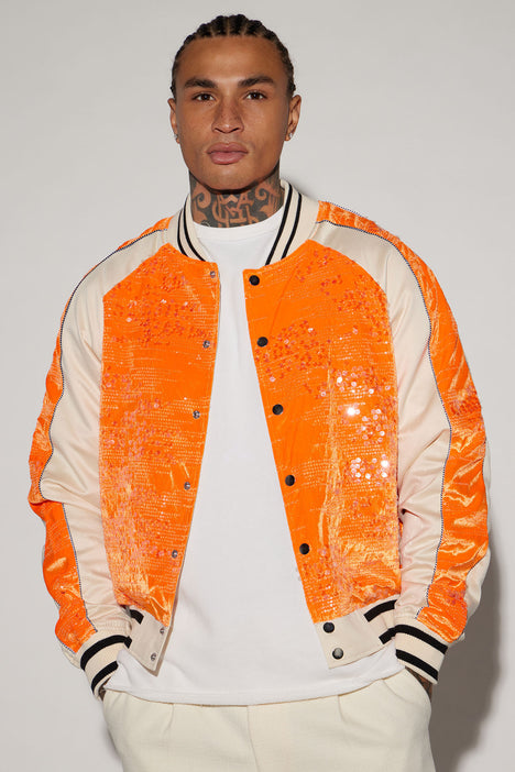 Orange Jackets for Men for sale | eBay