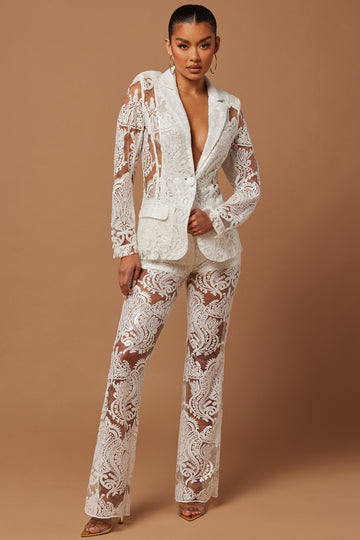 Verona Embellished Pant - Rose, Fashion Nova, Luxe