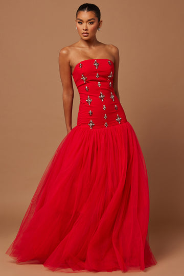 Voir Crystal Dress (Red) – Nova Amir & Co.