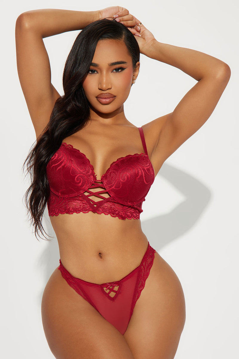 Wont Forget Me Lace Longline Bra Red Fashion Nova Lingerie And Sleepwear Fashion Nova 