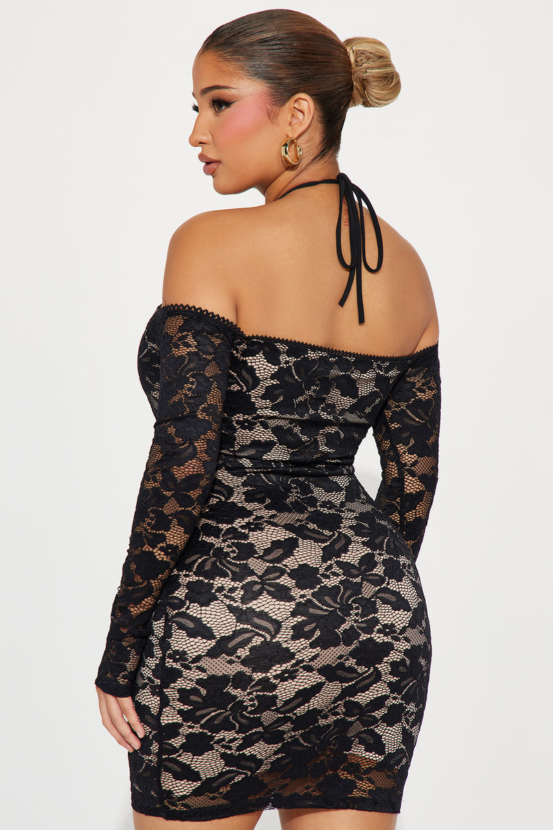 Kamila Lace Mini Dress - Black | Fashion Nova, Dresses | Fashion Nova
