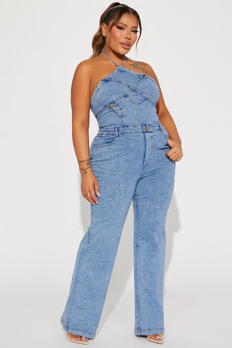 Buy Denim Jumpsuit Products At Sale Prices Online - March 2024