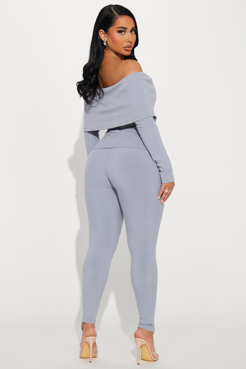 Shaila Snatched Pant Set - Slate Grey | Fashion Nova, Matching Sets ...