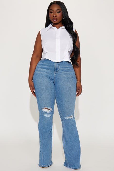 Women's Tall Flared Jeans