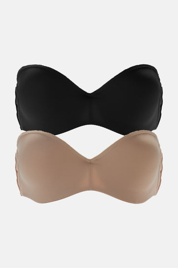Anniversary Pack-Three Luxury Extreme Push Up Bras - Snazzy