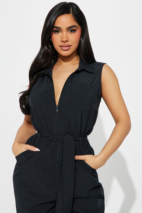 Time To Lounge Jumpsuit - Heather Grey