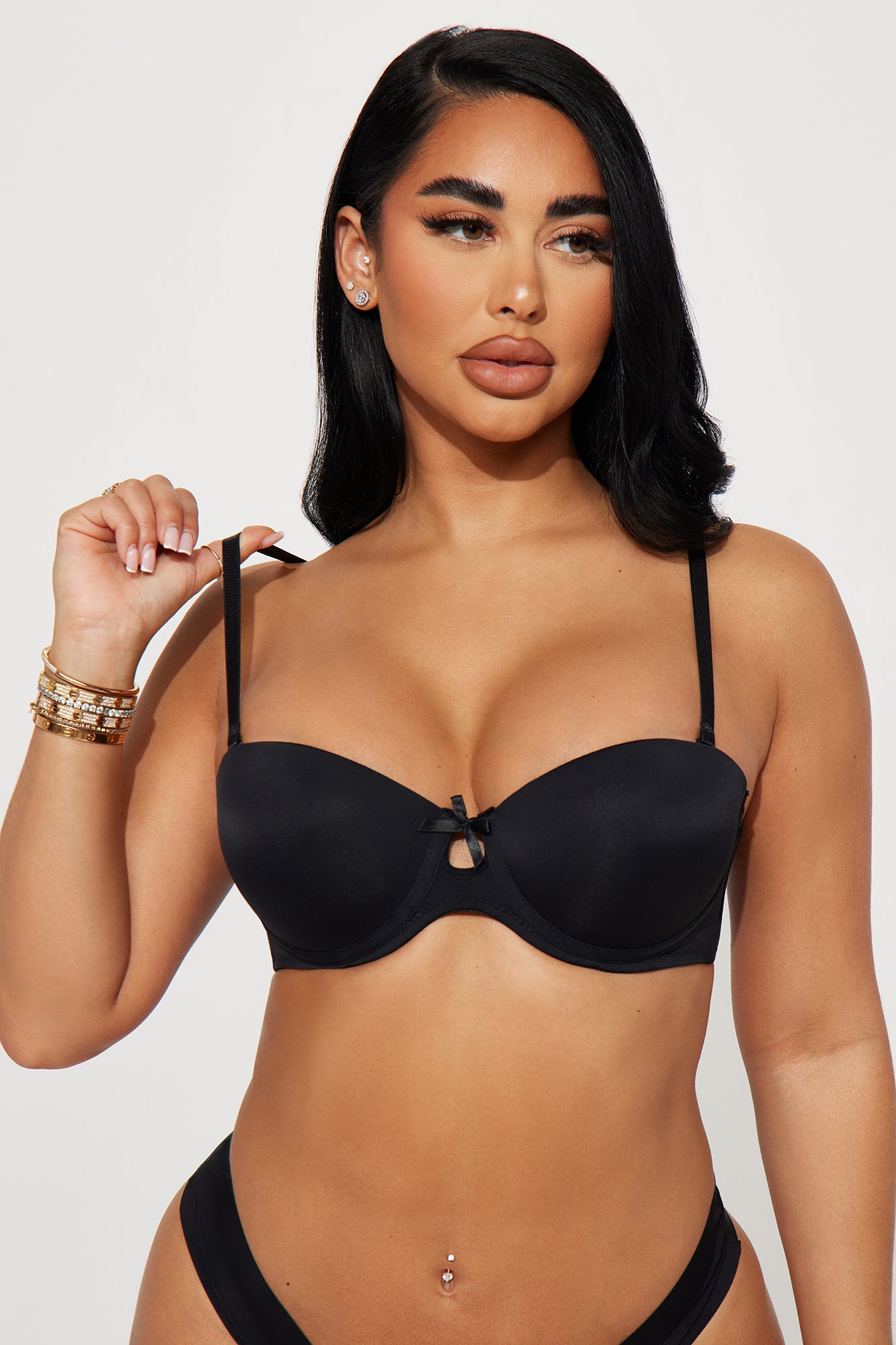 Buy online Black Strapless Multiway Bra from lingerie for Women by Amante  for ₹895 at 0% off