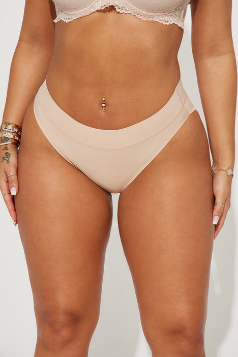 Smooth And Seamless Hipster 3 Pack Panties - Nude/combo