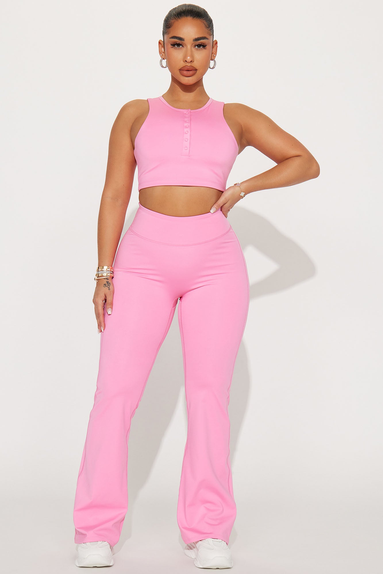Donna Light Pink Yoga Pant, XS-XL