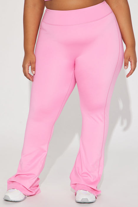 Pink yoga pants