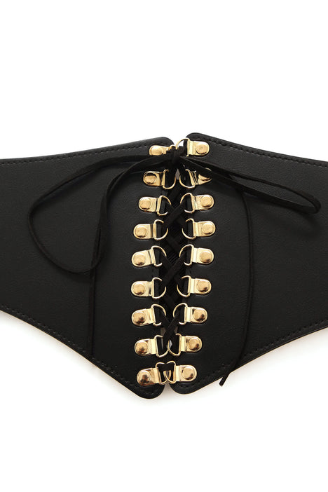 Keeping It Snatched Corset Belt - Black, Fashion Nova, Accessories