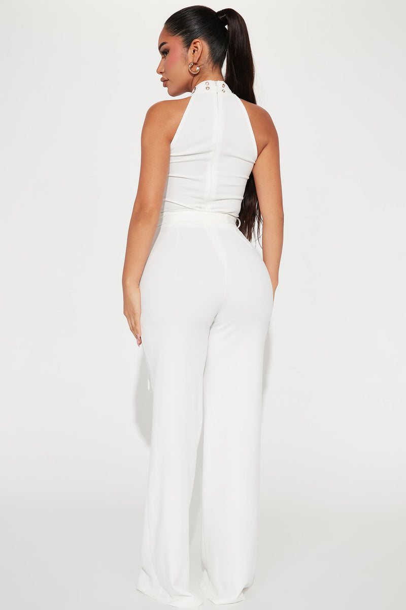 Fifth Avenue Jumpsuit - White | Fashion Nova, Jumpsuits | Fashion Nova