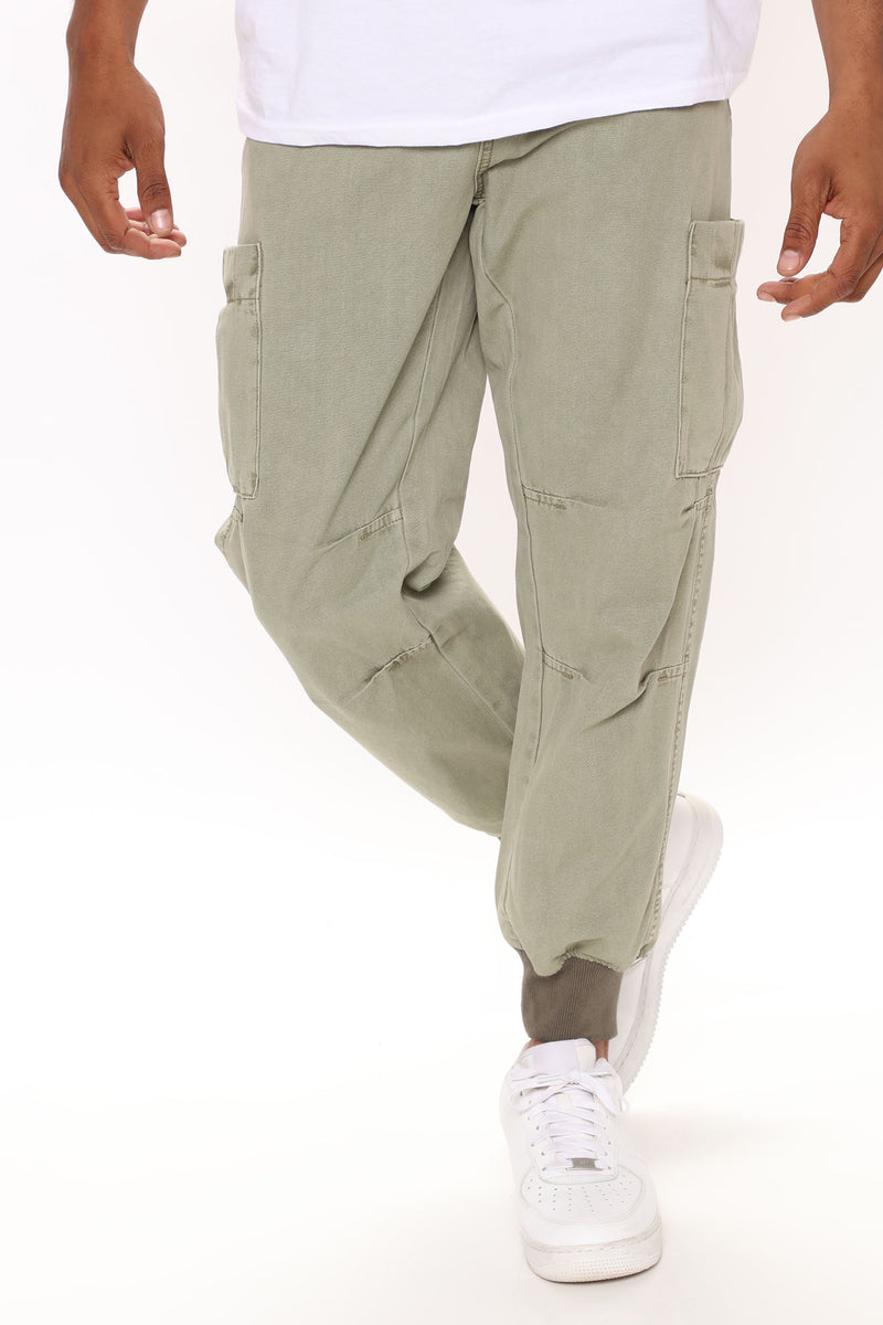 Woodridge Cargo Jogger - Olive | Fashion Nova, Mens Pants | Fashion Nova