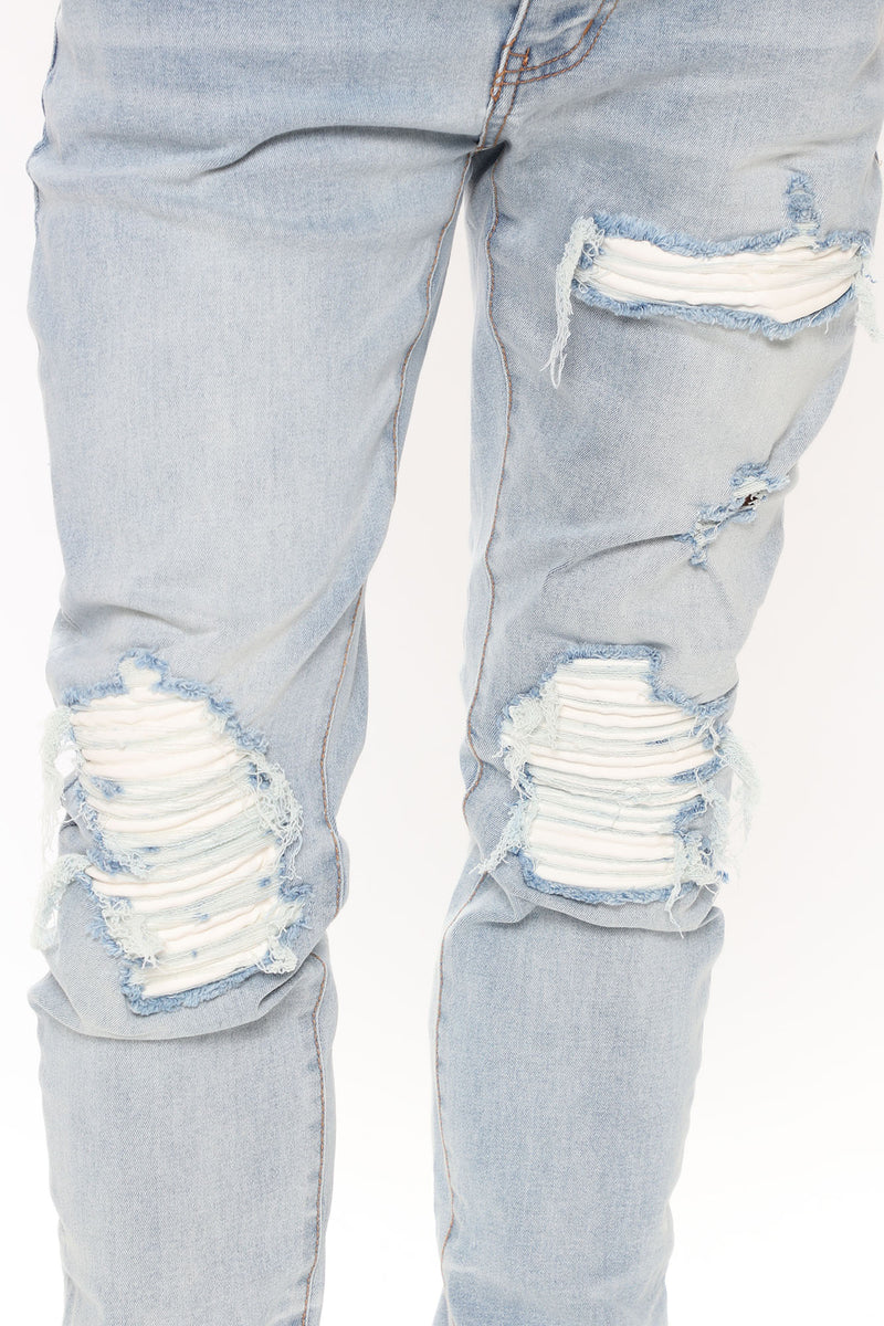 Luke Skinny Jean - Light Wash | Fashion Nova, Mens Jeans | Fashion Nova