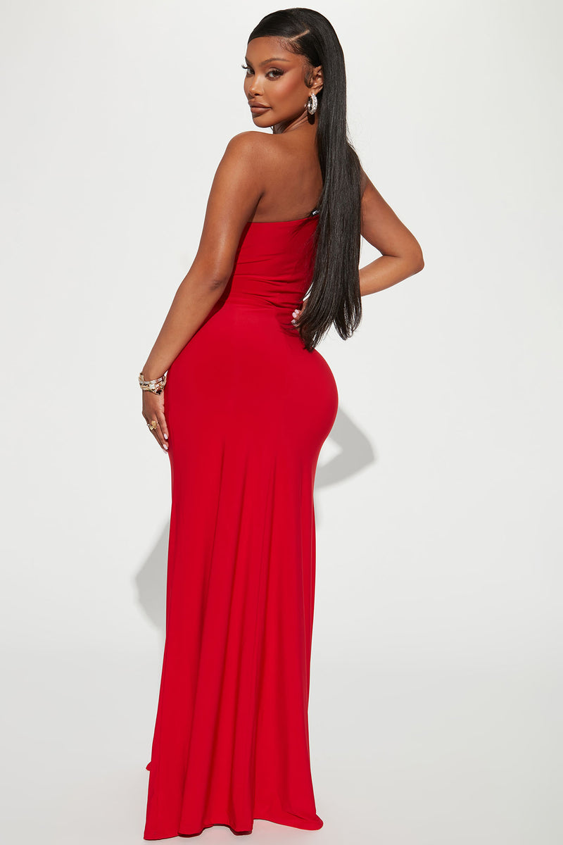 Tessa Maxi Dress - Red | Fashion Nova, Dresses | Fashion Nova