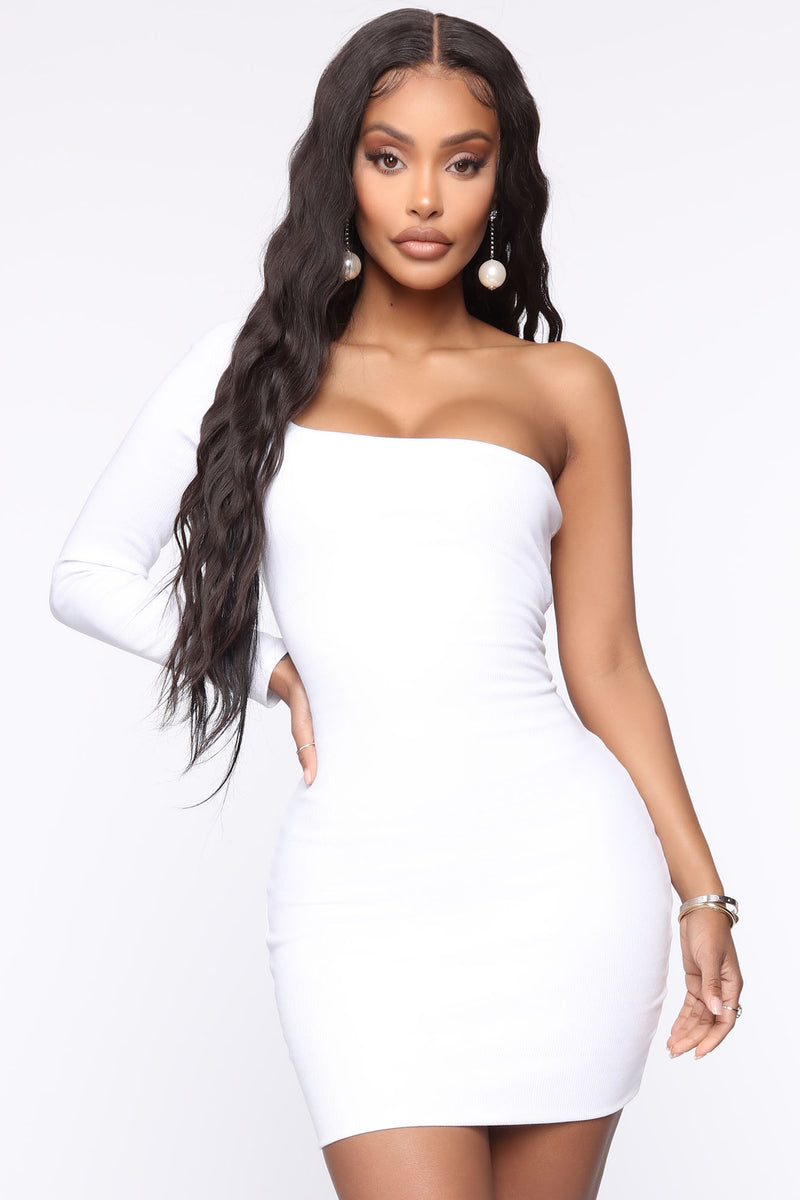 Ring The Alarm Mini Dress - White | Fashion Nova, Dresses | Fashion Nova