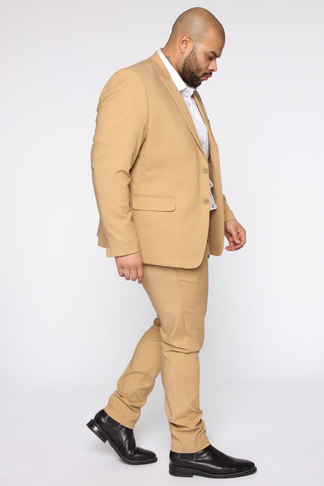 Make It Official Pant Suit - Khaki, Fashion Nova, Career/Office