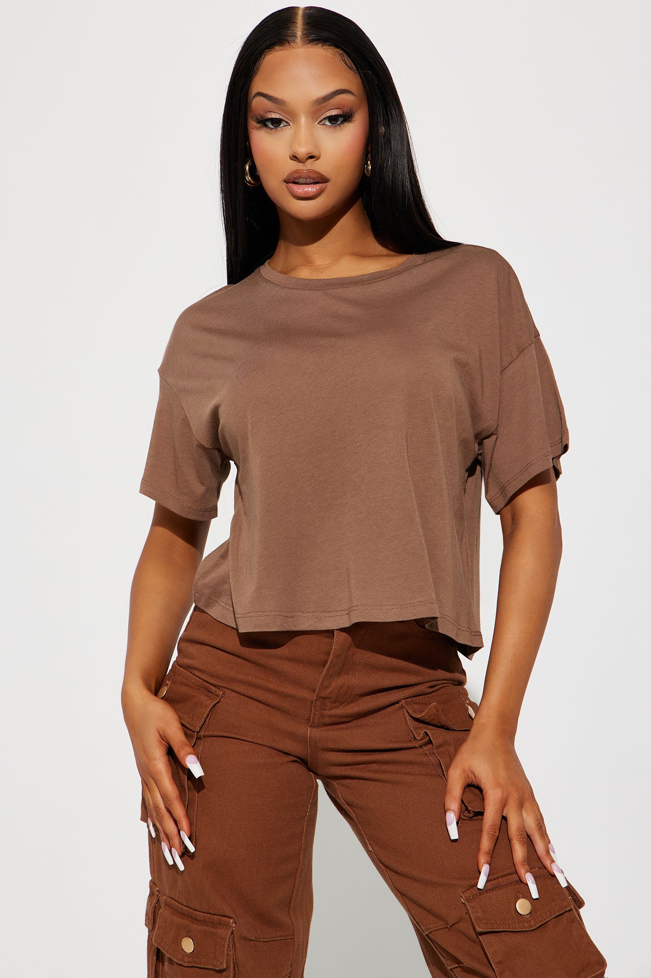 Mckenna T-Shirt in Taupe