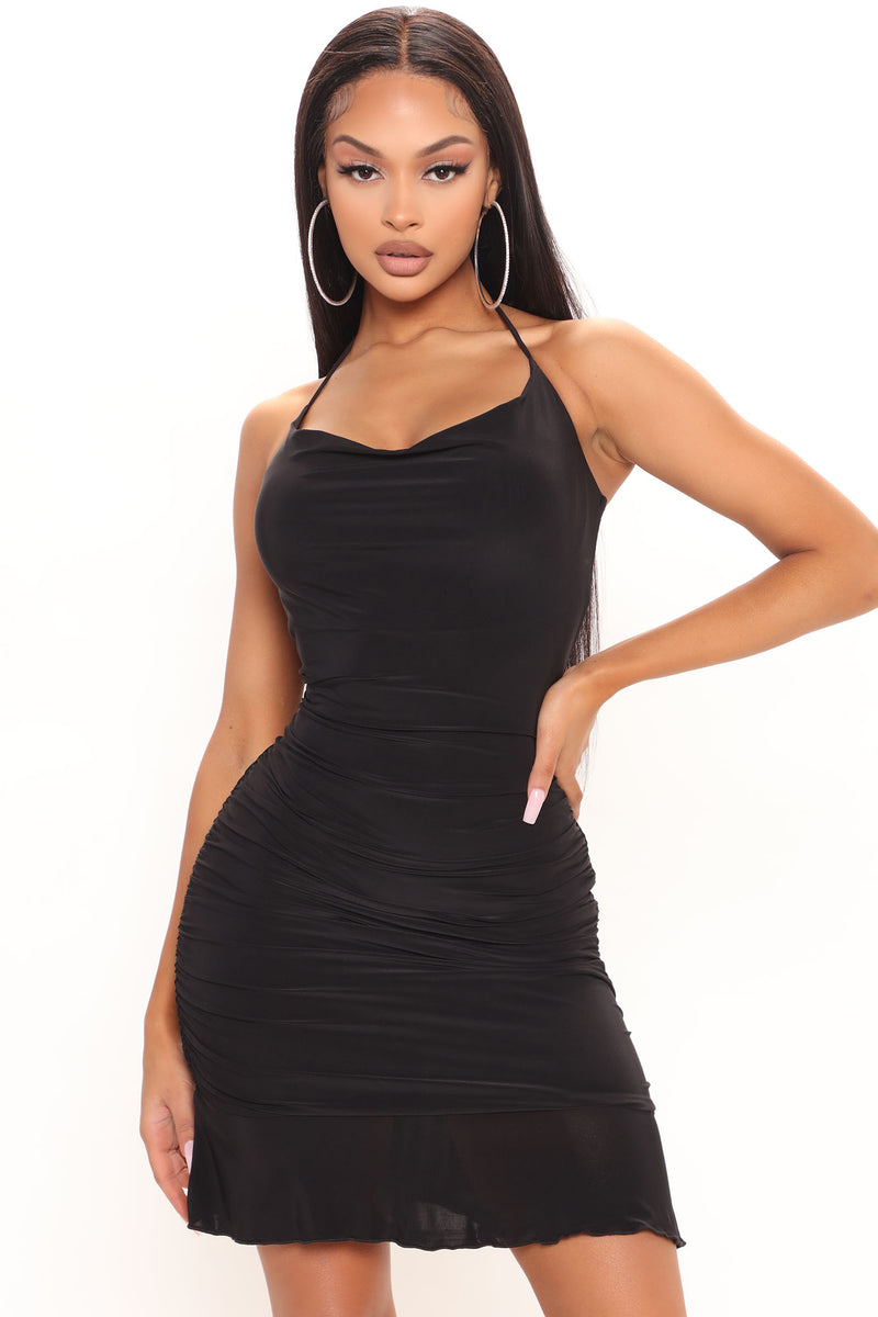 Tall Lush Embrace Mini Dress - Black | Fashion Nova, Dresses | Fashion Nova