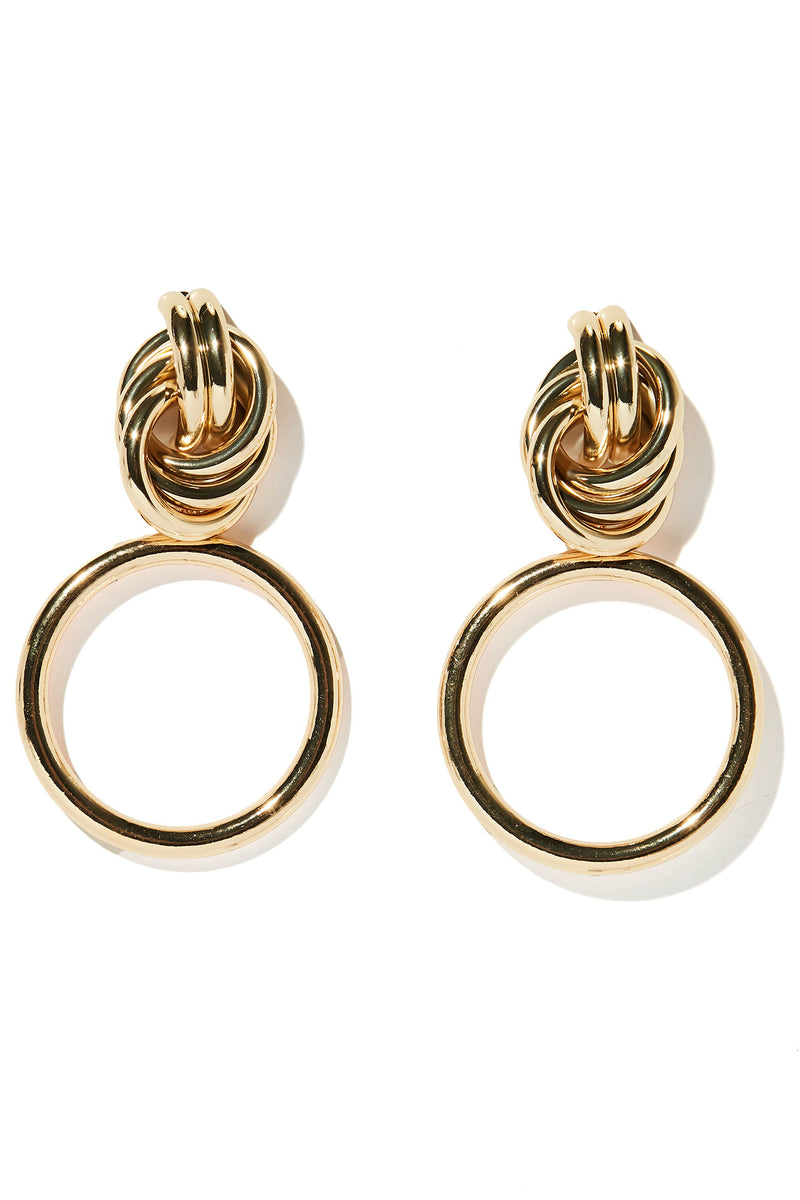 Lucid Perception Earrings - Gold | Fashion Nova, Jewelry | Fashion Nova