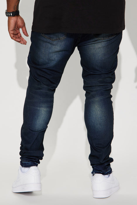 Buy Men Black Slim Fit Dark Wash Jeans Online - 678483 | Allen Solly