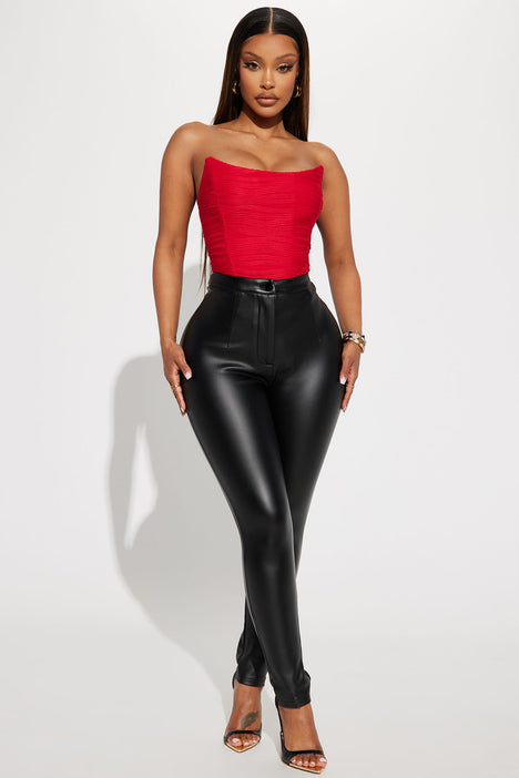 Dream Date Corset Bodysuit - Red  Corset bodysuit, Fashion, Bodysuit