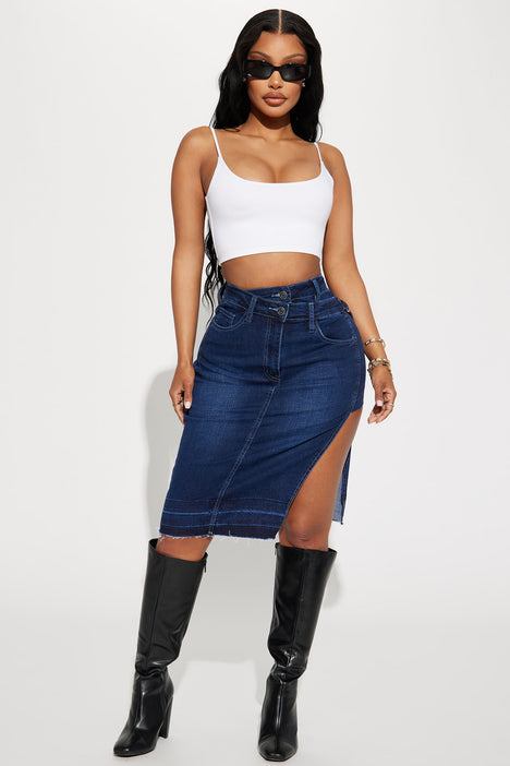 Cross Your Path Strappy Crop Top - Off White, Fashion Nova, Knit Tops