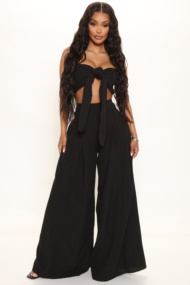 Kynlee Pant Set - Black | Fashion Nova, Matching Sets | Fashion Nova