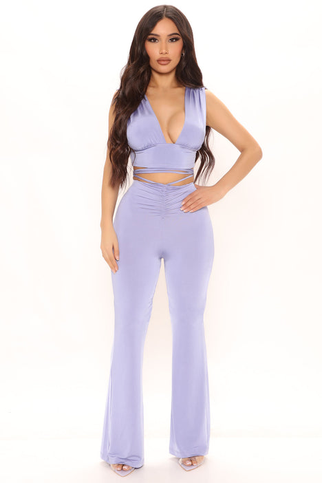 Callie Cargo Baggy Jean - Purple, Fashion Nova, Jeans