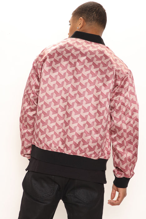 Louis Vuitton Black, Pattern Print 2022 Printed Bomber Jacket XL