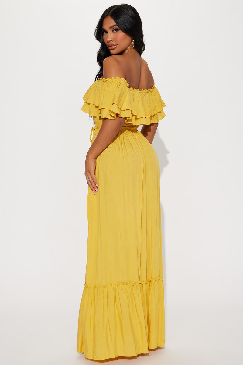 Caribbean Beauty Maxi Dress - Yellow | Fashion Nova, Dresses | Fashion Nova