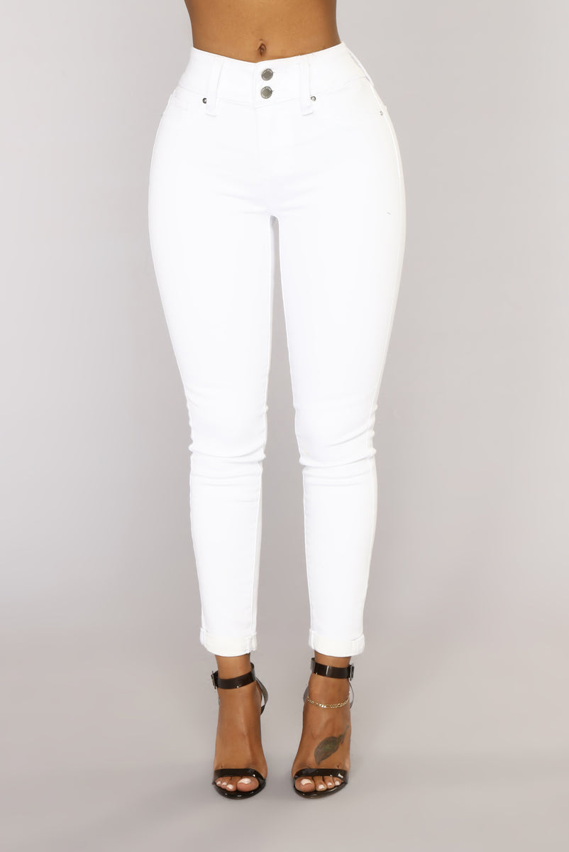 Vanilla Cream Skinny Jeans -White | Fashion Nova, Jeans | Fashion Nova