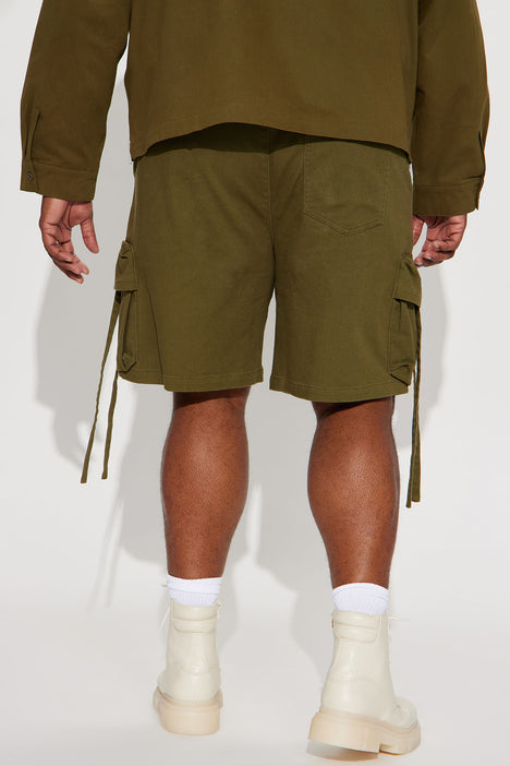 Comfy Nylon Cargo Shorts Men's Casual Multi Pocket Waist - Temu