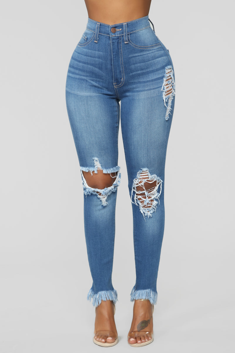 Back To It Ankle Jeans - Medium Blue Wash | Fashion Nova, Jeans ...