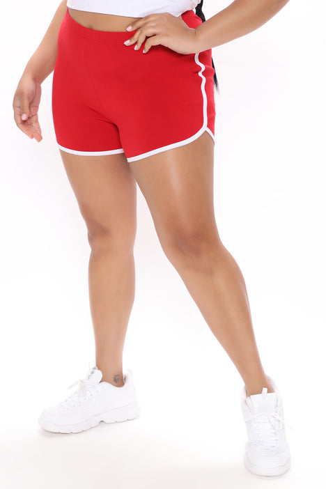 HDE Plus Size Dolphin Shorts for Women Running Workout Short