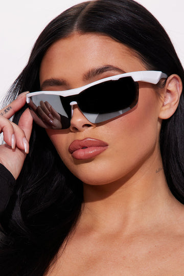 Sport Performance Sunglasses - Black/combo, Fashion Nova, Sunglasses