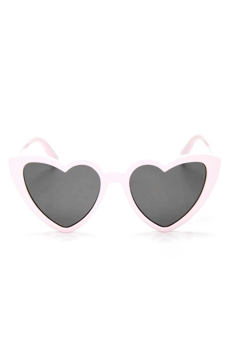 Got My Heart Eyes Sunglasses - Pink | Fashion Nova, Sunglasses ...