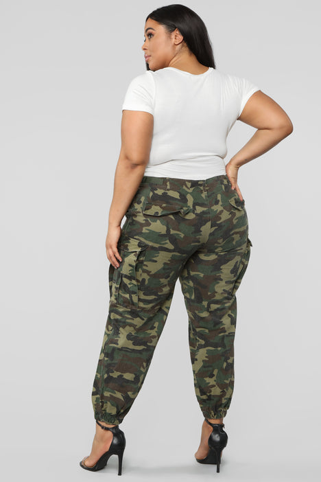 Cadet Kim Oversized Camo Pants - Camo, Fashion Nova, Pants