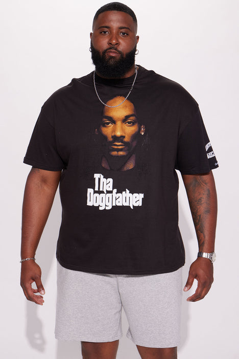 Snoop Dogg The Dogg Father Short Sleeve Tee - Black
